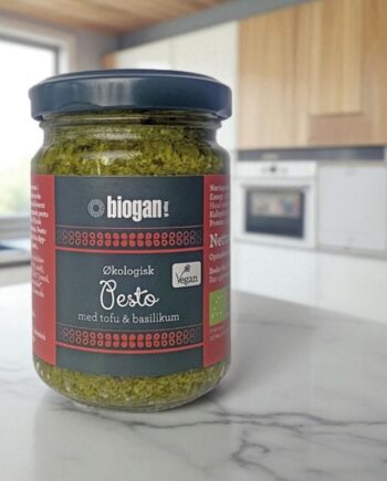 Biogan   økologisk Pesto   Tofu   Basilikum