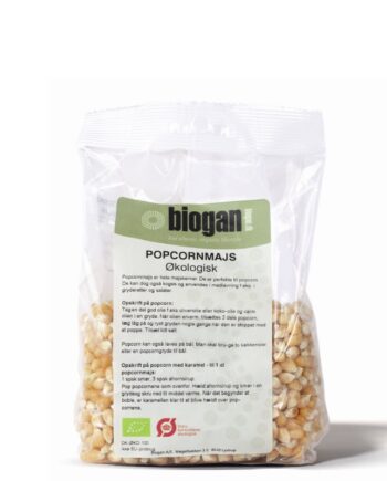 Biogan   økologiske Popcornmajs