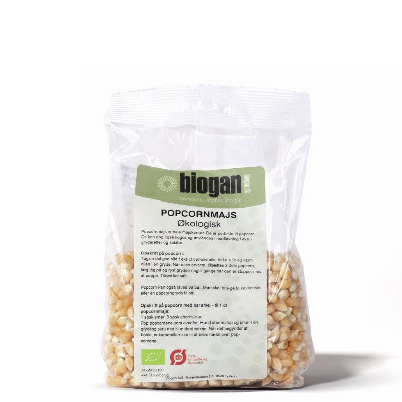 Biogan økologiske Popcornmajs
