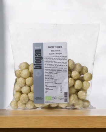 Biogan  økologisk Poppet Hirse   Peanut