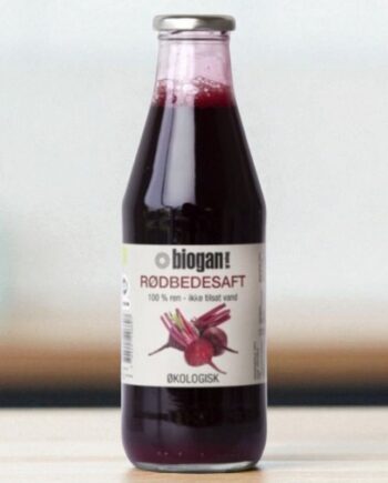 Biogan   økologisk Rødbedesaft