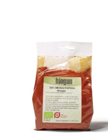 Biogan   økologisk Sød Røget Paprika