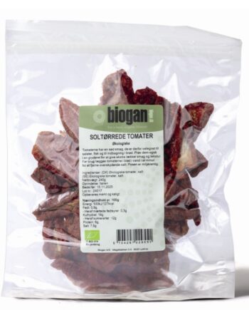 Biogan   økologiske Semi Soltørrede Tomater