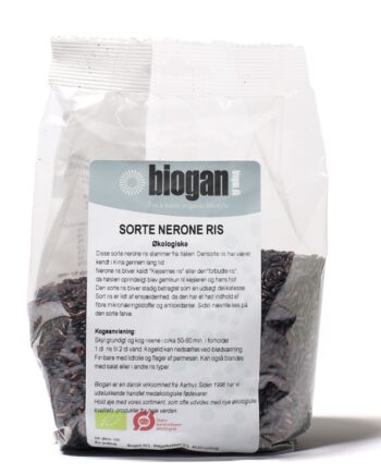 Biogan   økologiske Sorte Nerone Ris