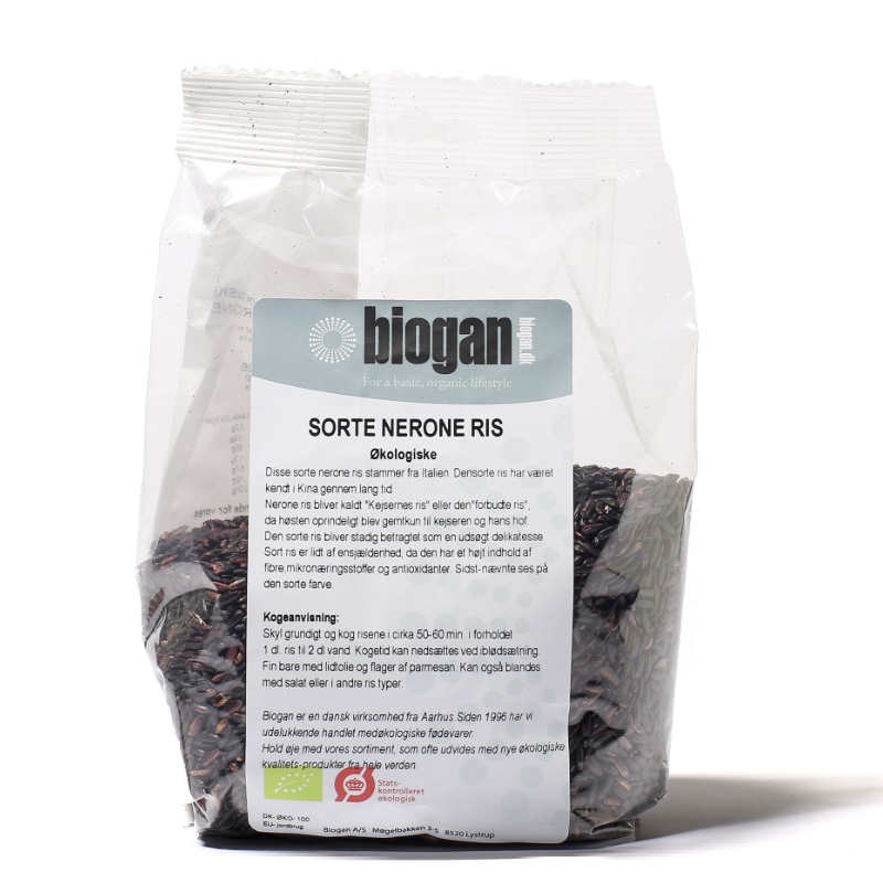 Biogan økologiske Sorte Nerone Ris