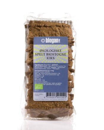 Biogan   økologiske Spelt Biostogne Kiks