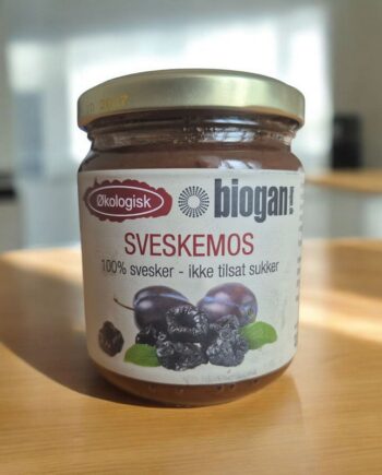 Biogan   økologisk Sveskemos