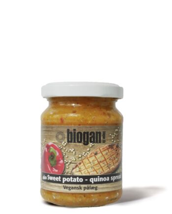 Biogan   økologisk Sweet Potato Spred Med Quinoa
