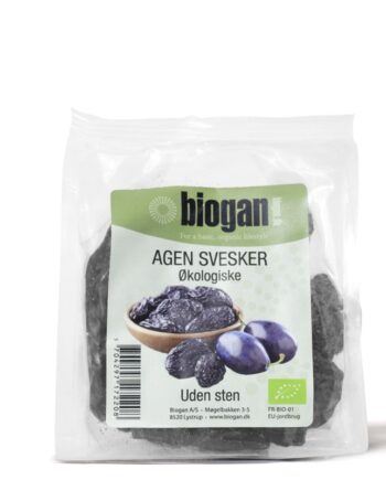 Biogan   økologiske Svesker Uden Sten 250g