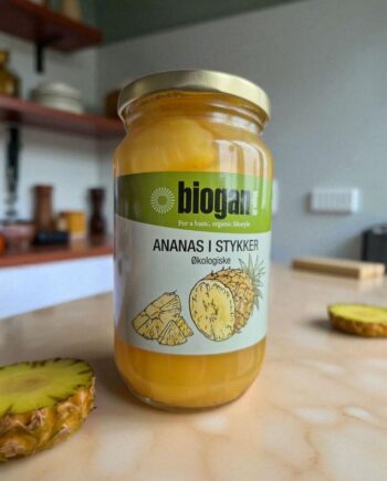 Biogan   økologiske Ananas I Stykker