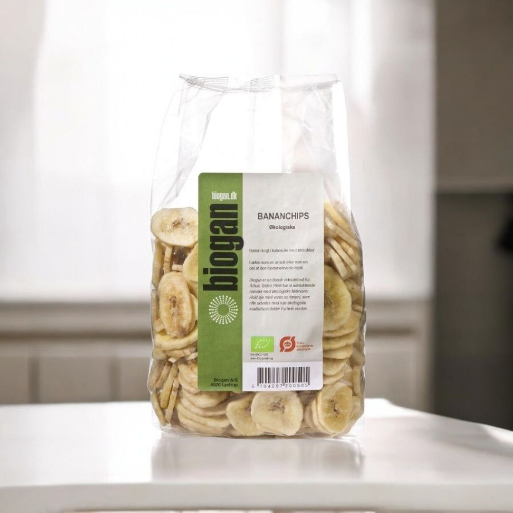 Biogan økologiske Bananchips