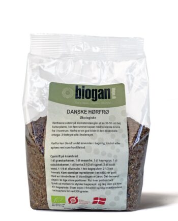 Biogan   økologiske Danske Hørfrø 500g