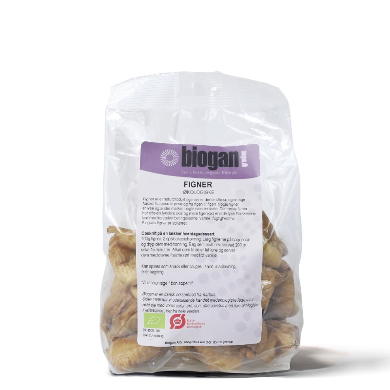 Biogan økologiske Figner 500g