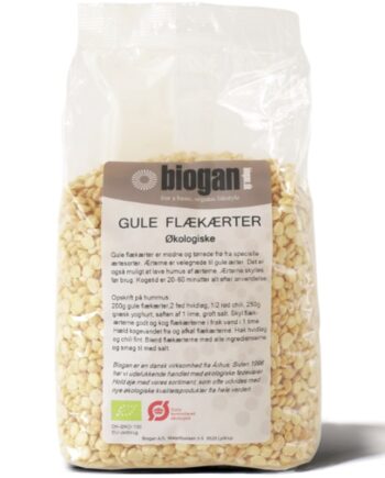 Biogan   økologiske Gule Flækærter