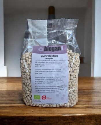 Biogan   økologiske Hvide Bønner