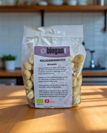 Biogan   økologiske Macadamianødder 400g