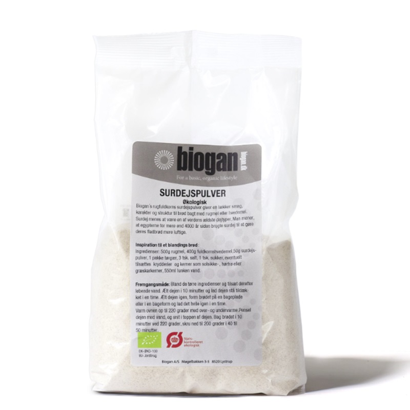 Biogan økologisk Surdejspulver