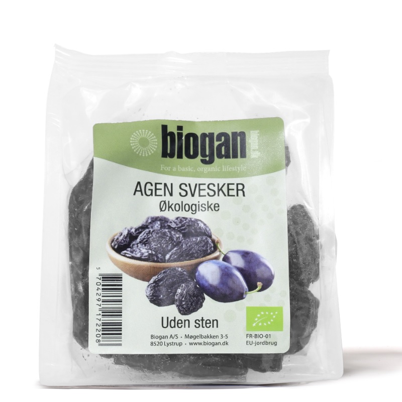 Biogan økologiske Svesker Uden Sten 500g