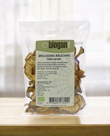 Biogan   økologiske æblechips