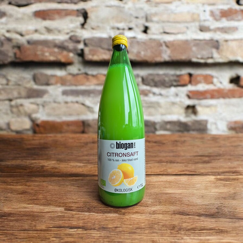 Biogan økologisk Citronsaft