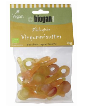 Biogan   økologiske Vingummisutter   Vegan