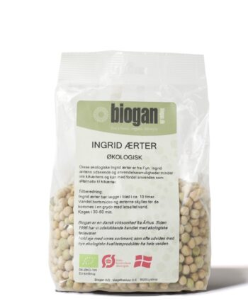 Biogan   økologiske Ingrid ærter