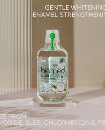Biomed    Natural Whitening Mundskyl   Mint   Coconut
