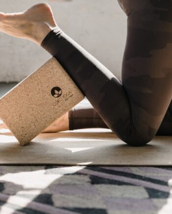 Corc Yoga   økologisk Kork Yoga Blok   Stor