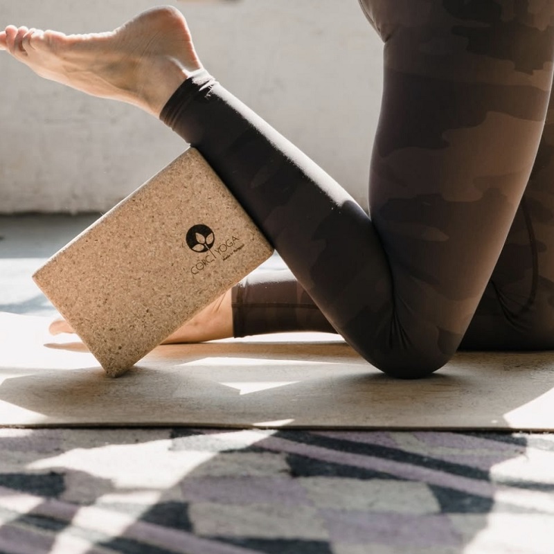 Corc Yoga økologisk Kork Yoga Blok Stor
