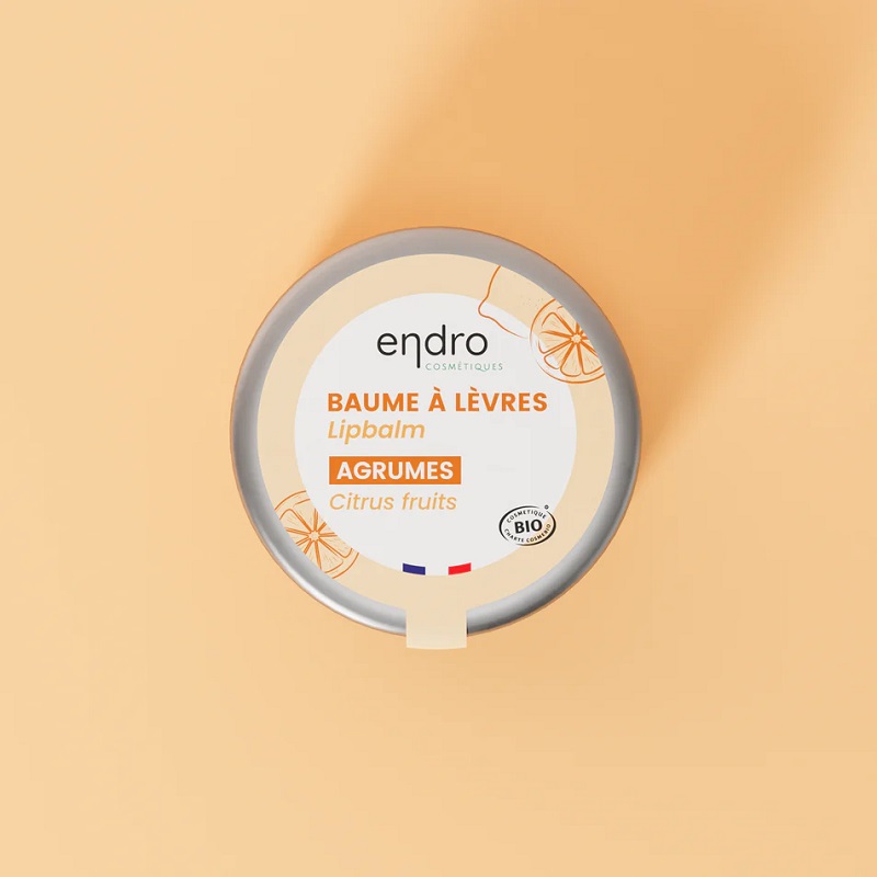 Endro Cosm? Tiques Bio Lipbalm Citrus Fruits