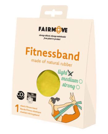 Fair Move   Fitnessbånd Gul Light