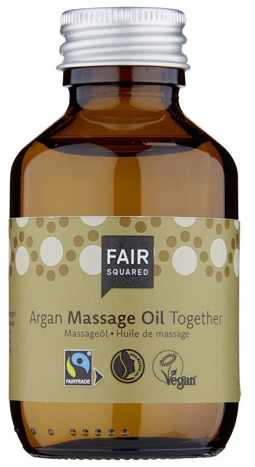Fair Squared økologisk Argan Massage Oil Together
