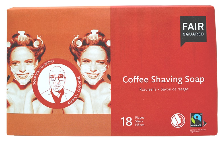 Fair Squared Storkøb 1 440 Kg økologisk Barbersæbe Med Kaffe Ekstrakt