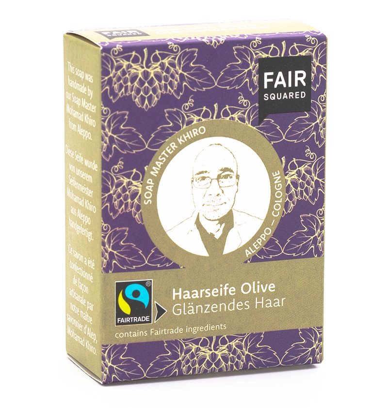 Fair Squared økologisk Oliven Shampoobar Uno Normalt Hår