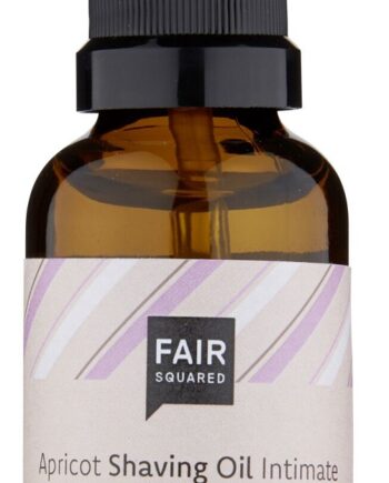 Fair Squared   økologisk Apricot Intimate Shaving Oil Med Pumpe