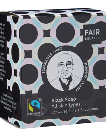 Fair Squared   økologisk Charcoal Ansigtssæbe Til Alle Hudtyper