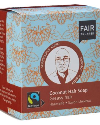 Fair Squared   økologisk Kokos Shampoobar Til Fedtet Hår