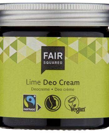 Fair Squared   Lime Creme Deodorant   Zero Waste