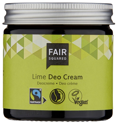 Fair Squared Lime Creme Deodorant Zero Waste
