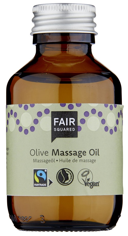 Fair Squared økologisk Olive Basis Massage Oil