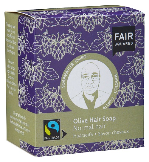 Fair Squared økologisk Oliven Shampoobar Til Normalt Hår