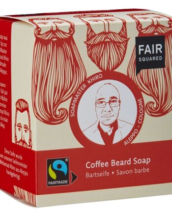 Fair Squared   økologisk Skæg Sæbebar Med Kaffe Ekstrakt