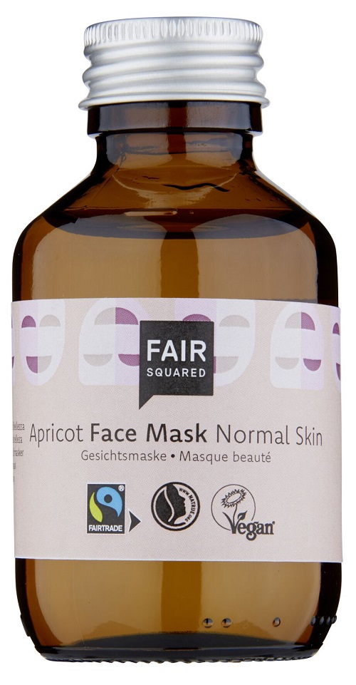 Fair Squared økologisk Apricot Sheet Mask Serum For Normal Skin
