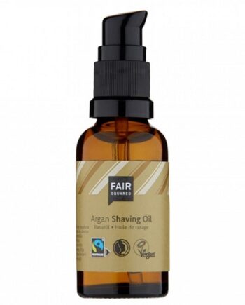 Fair Squared   økologisk Argan Shaving Oil Med Pumpe