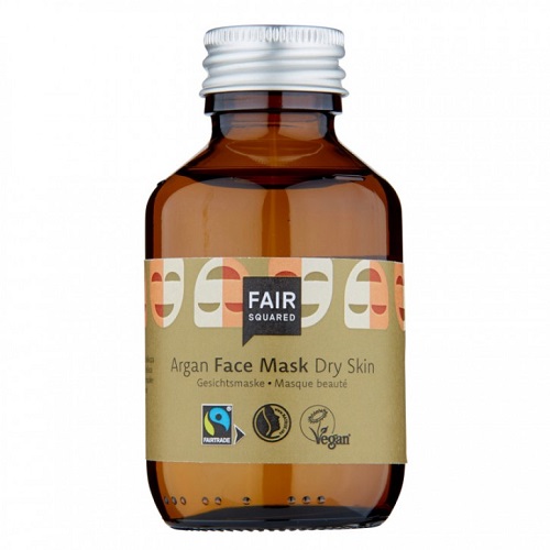 Fair Squared økologisk Argan Sheet Mask Serum For Dry Skin