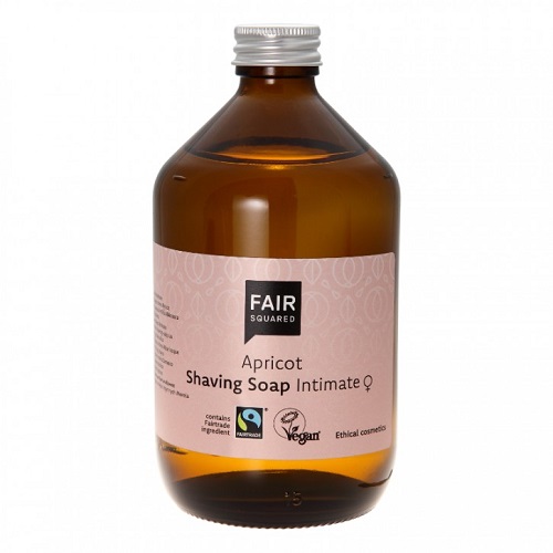 Fair Squared økologisk Apricot Intimate Shaving Soap 500ml