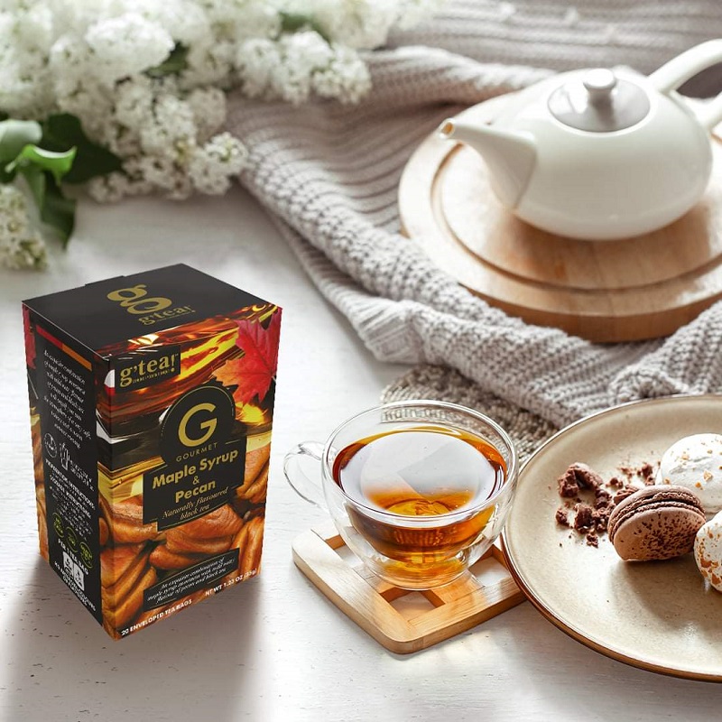 G Tea Gourmet Black Tea Maple Syrup Pecan