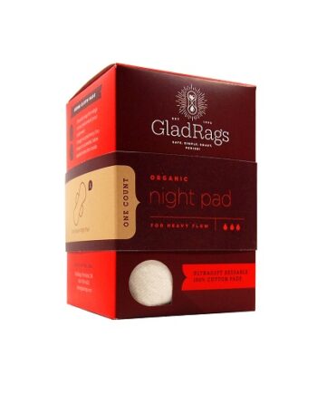Gladrags   økologisk Hygiejnebind Night   Zero Waste
