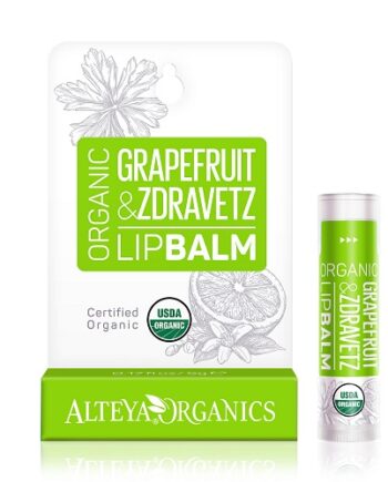 Alteya Organics   Grapefruit Zdravetz Lip Balm