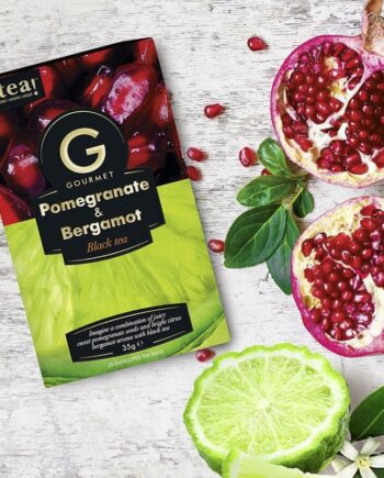 G Tea    Gourmet Black Tea   Pomegranate   Bergamot